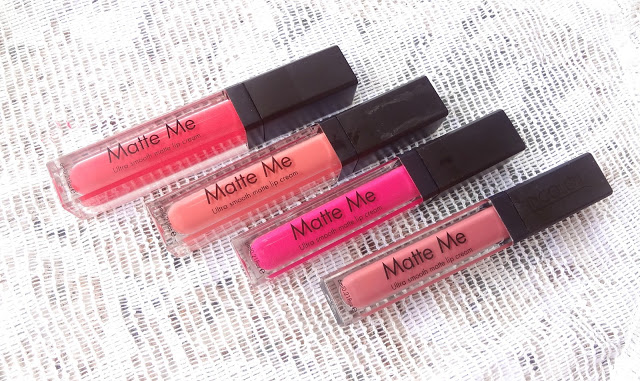 Incolor Matte Me ultra smooth matte lip creams Incolor Matte Me ultra smooth matte lip creams
