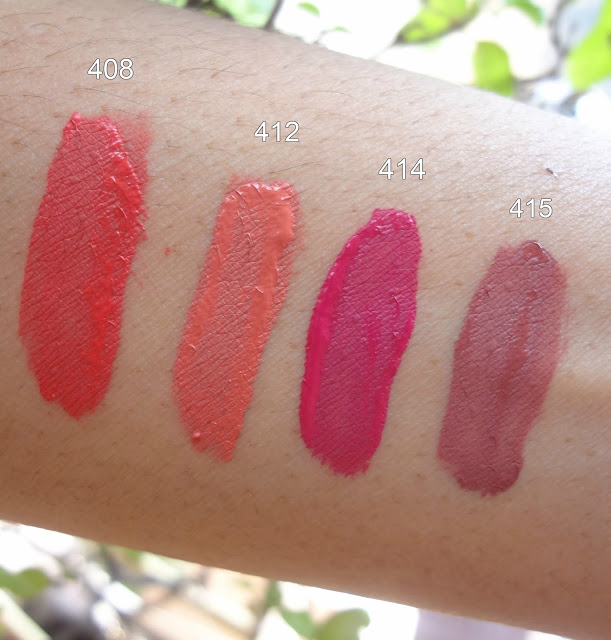 Incolor Matte Me ultra smooth matte lip creams Incolor Matte Me ultra smooth matte lip creams