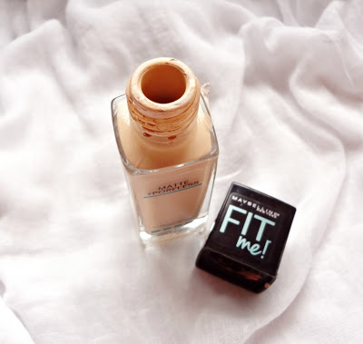 Maybelline Fit me! foundation 128 warm Nude Maybelline Fit me! foundation 128 warm Nude