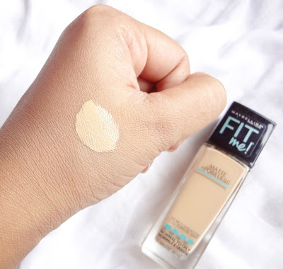 Maybelline Fit me! foundation 128 warm Nude Maybelline Fit me! foundation 128 warm Nude