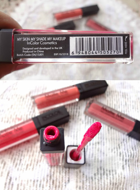 Incolor Matte Me ultra smooth matte lip creams Incolor Matte Me ultra smooth matte lip creams