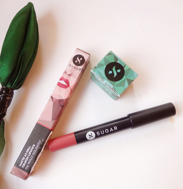 Sugar Matte as hell lips crayons in Holly Golightly