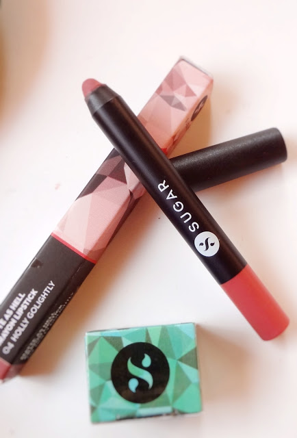 Sugar Matte as hell lips crayons in Holly Golightly