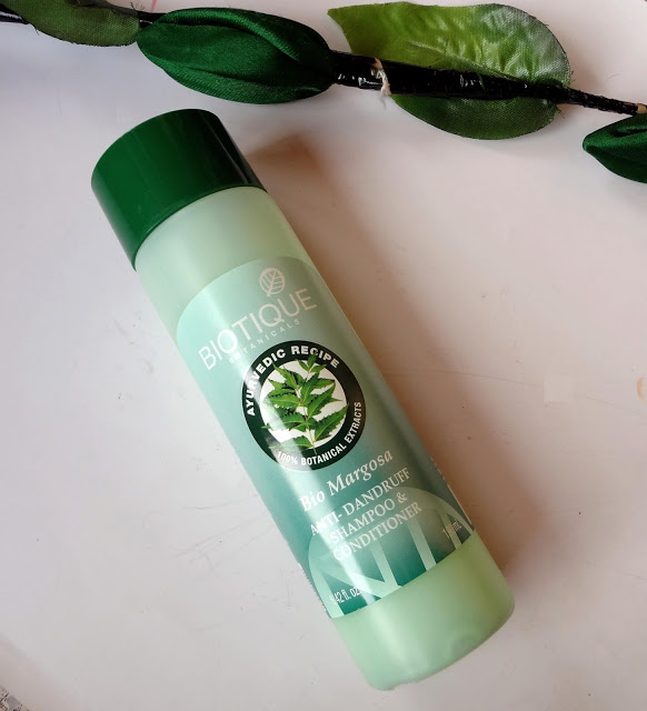 Biotique Margosa fresh daily dandruff shampoo and conditioner