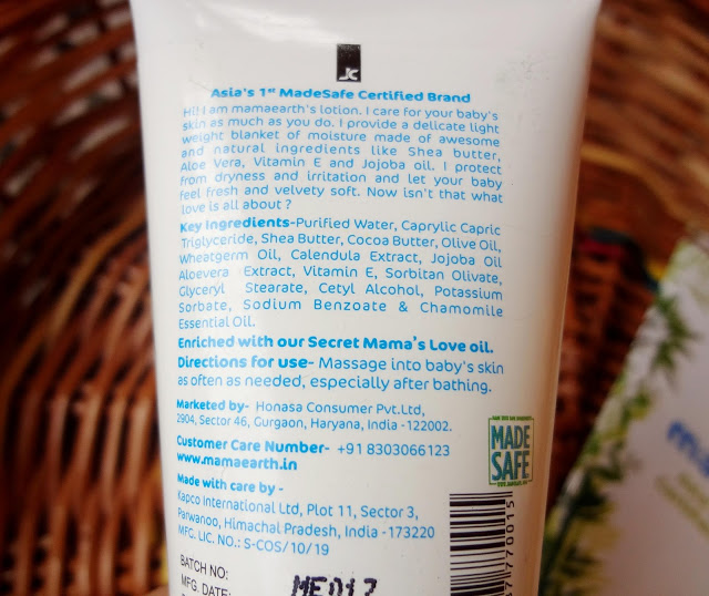 Mamaearth  Baby Care Products | Asia’s 1st Made safe Certified Toxin Free brand : Review