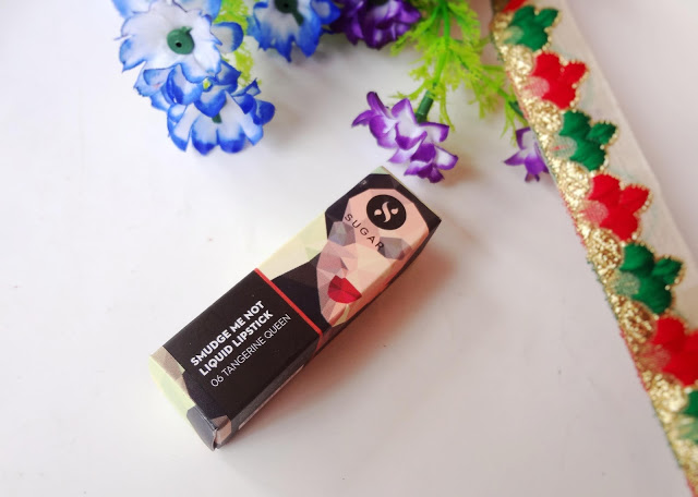 Sugar smudge me not liquid lipstick Tangerine Queen "Sugar smudge me not liquid lipstick in 06 Tangerine Queen"
