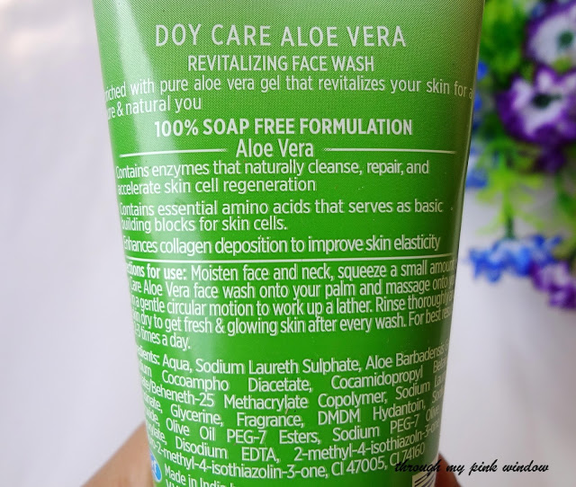 Doy care aloe vera soaps and Face wash review