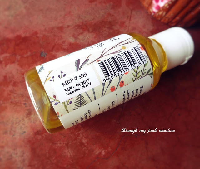 Satthwa Premium Hair Oil "Satthwa Premium Hair Oil review @throughmypinkwindow"