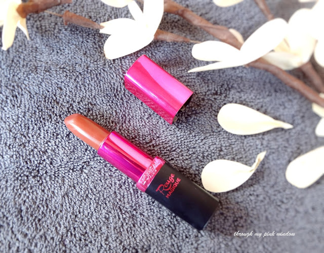  Review on Loreal Rouge Magique Intense Matte Lipsticks in shade Divine Mocha