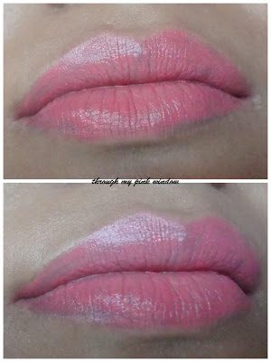 Review and Swatchs of Lakme 9 To 5 Primer + Matte Lipstick in M19 Blush Book And MP7 Rosy Sunday