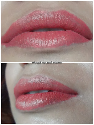 Review and Swatchs of Lakme 9 To 5 Primer + Matte Lipstick in M19 Blush Book And MP7 Rosy Sunday