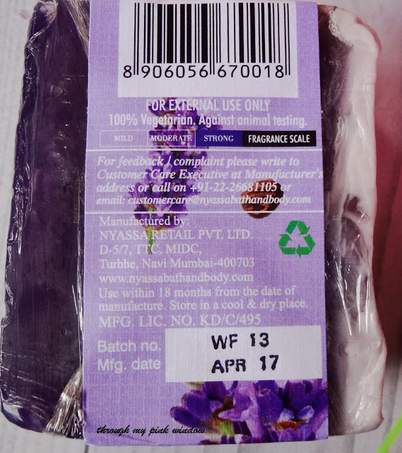 Review of Nyassa French Lavender Soap and Rejuvenating Bath Salts