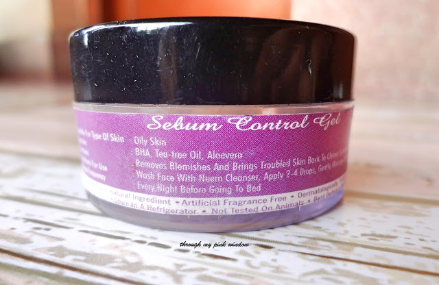 Aroma Essentials Sebum Control Gel Review of Aroma Essentials Sebum Control Gel