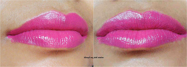 Lotus Colostylo Chubby Lipstick in shade 202 Fuchsia Angel Lotus Colostylo Chubby Lipstick in shade 202 Fuchsia Angel : Review, swatch and LOTD