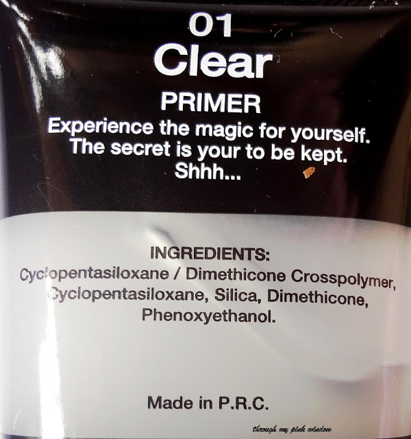 Miss Claire Studio Perfect profession Makeup Primer in 01 Clear Miss Claire Studio Perfect profession Makeup Primer in 01 Clear: Review