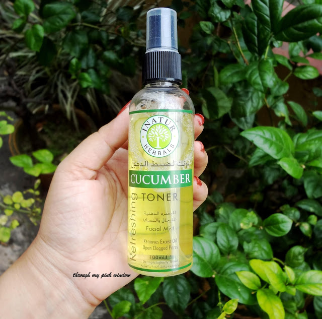 Inatur Herbals Refreshing Cucumber Toner: Review - Through My Pink ...