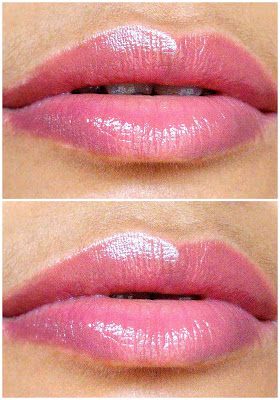  Loreal Paris Color Riche Nutri Shine Lipstick in shade in Vivid Rose: Review, Swatches and LOTD