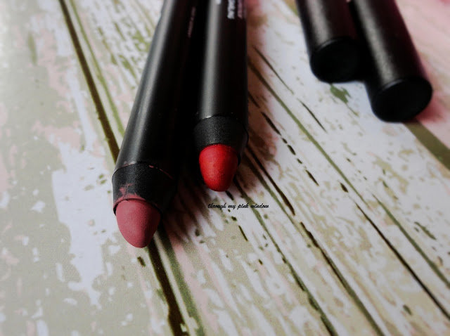 Sugar Matte As Hell Lip Crayon In 07 Viola and 10 Cherry Darling : Review,. Swatch MOTD