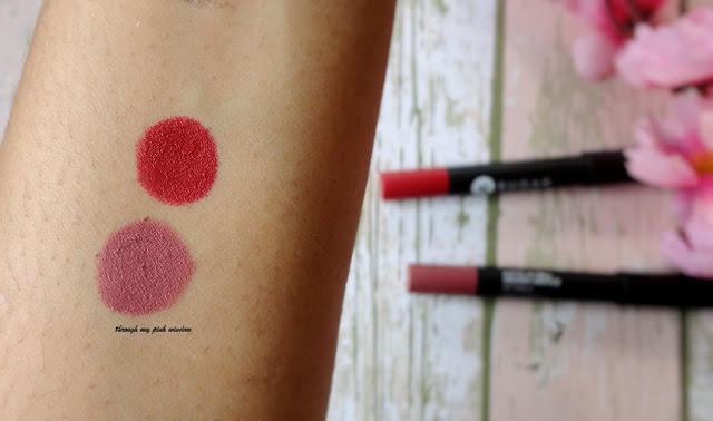 Sugar Matte As Hell Lip Crayon In 07 Viola and 10 Cherry Darling : Review,. Swatch MOTD