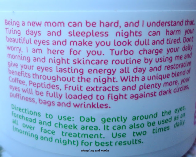 Mamaearth Under Eye Cream for mama Mamaearth Under Eye Cream for mama: Review