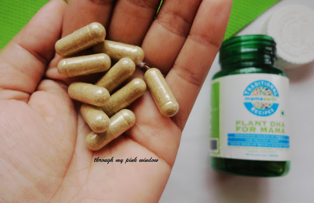 Mamaearth Plant based DHA for mama review