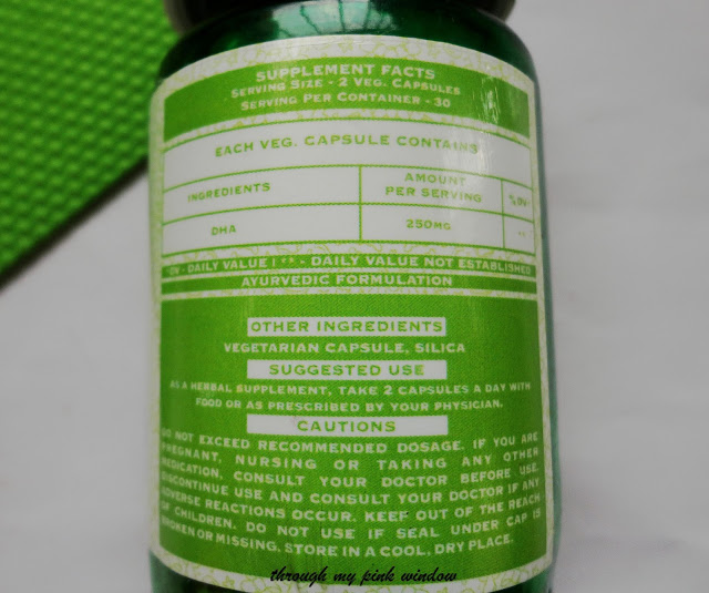 Mamaearth Plant based DHA for mama review