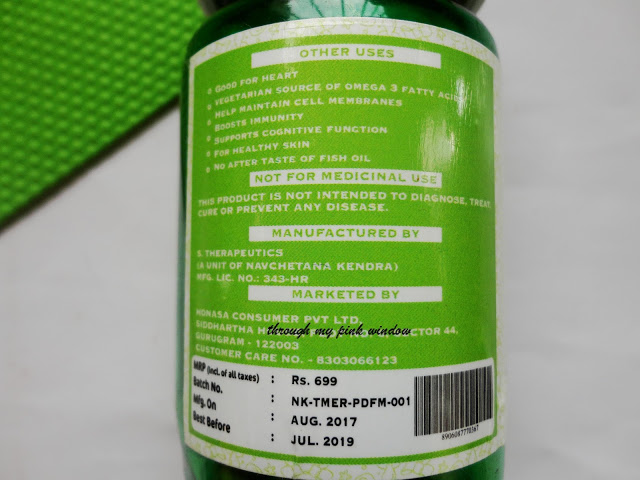 Mamaearth Plant based DHA for mama review