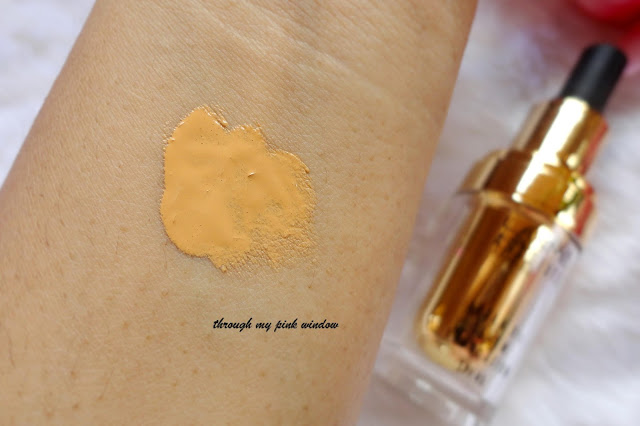 Lakme Absoule Argan Oil Serum Foundation with SPF45 in 05 Honey Dew: Review, Swatch and MOTD