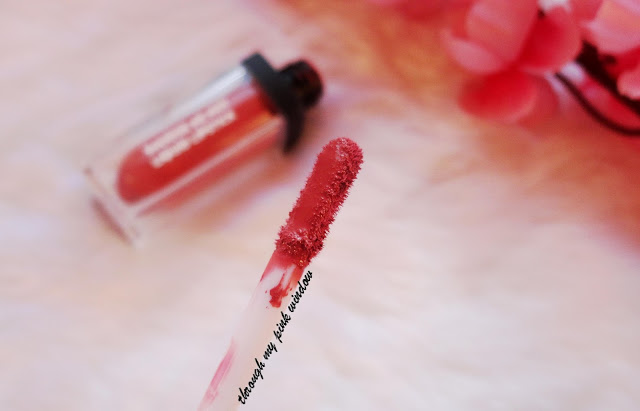 Sugar Smudge Me Not Liquid Lipstick in 15 Blush Rush ; Review, Swatch and MOTD
