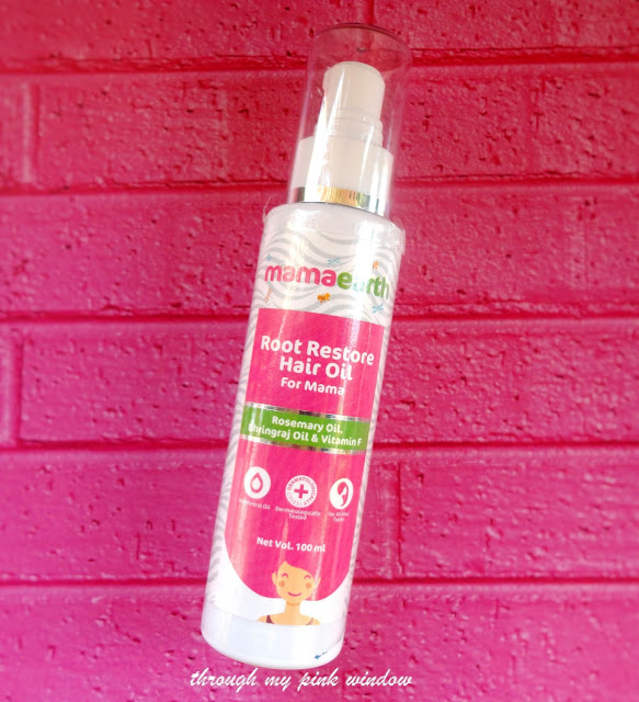 Mamaearth Root Restore Hair Oil Mamaearth Anti Hail Fall Kit: Review