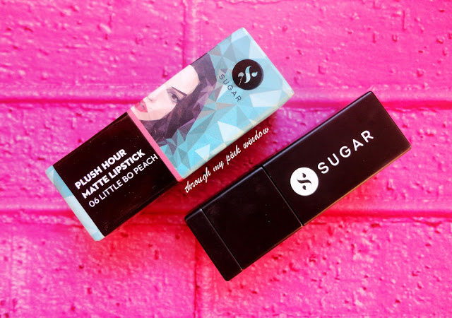 Sugar Plush Hour Matte Lipstick In 06 Little Bo Peach Sugar Plush Hour Matte Lipstick In 06 Little Bo Peach : Review, Swatch and MOTD
