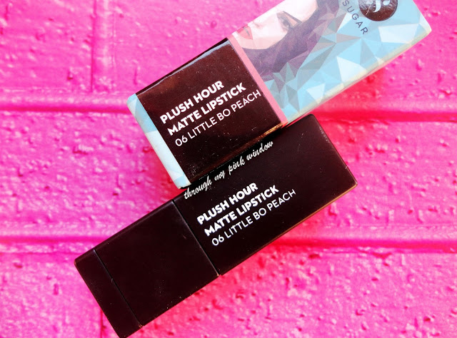 Sugar Plush Hour Matte Lipstick In 06 Little Bo Peach Sugar Plush Hour Matte Lipstick In 06 Little Bo Peach : Review, Swatch and MOTD