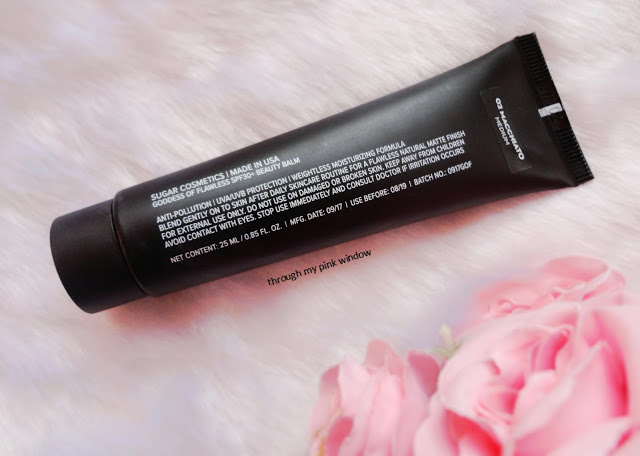 Sugar Goddess of Flawless SPF30+ BB cream in 02 Mocchinto : Review, Swatch and LOTD