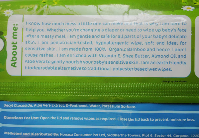 Mamaearth Organic Bamboo Based Baby Wipes Review