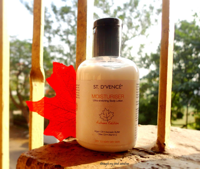 St. D’vence Moisturizer Ultra-Enriching Body Lotion Autumn Edition : Review | Body Lotion for Dry to Extra Dry skin