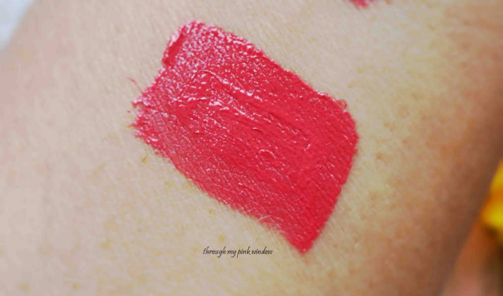 Nelf Matte All The Way Lipsticks in shades 01,02,03 and, 04 Review and swatches