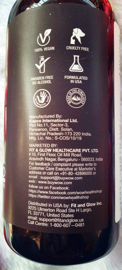 Wow Organic Miracle 10 in 1 Shampoo Review