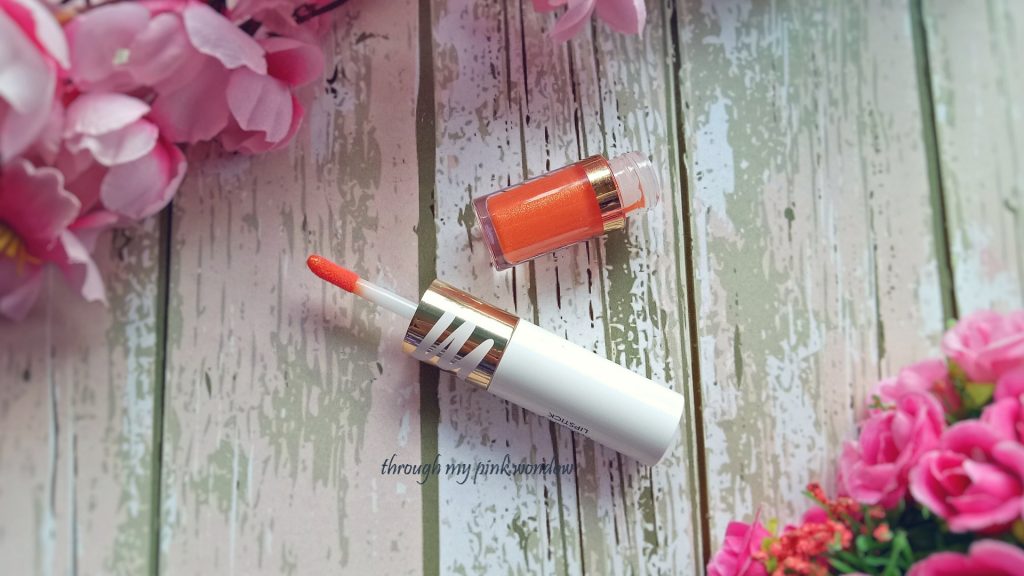 Myglamm Colour Fusion 2 in 1 Plumping Lipstick +Plumping lip gloss in the shade Head over heels Review, Swatch and MOTD
