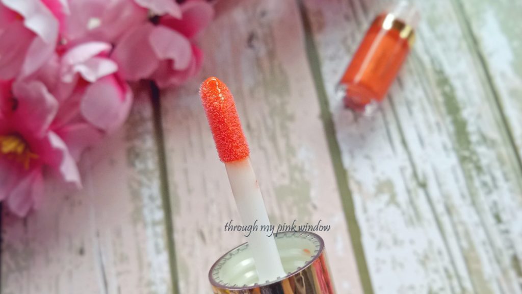 Myglamm Colour Fusion 2 in 1 Plumping Lipstick +Plumping lip gloss in the shade Head over heels Review, Swatch and MOTD