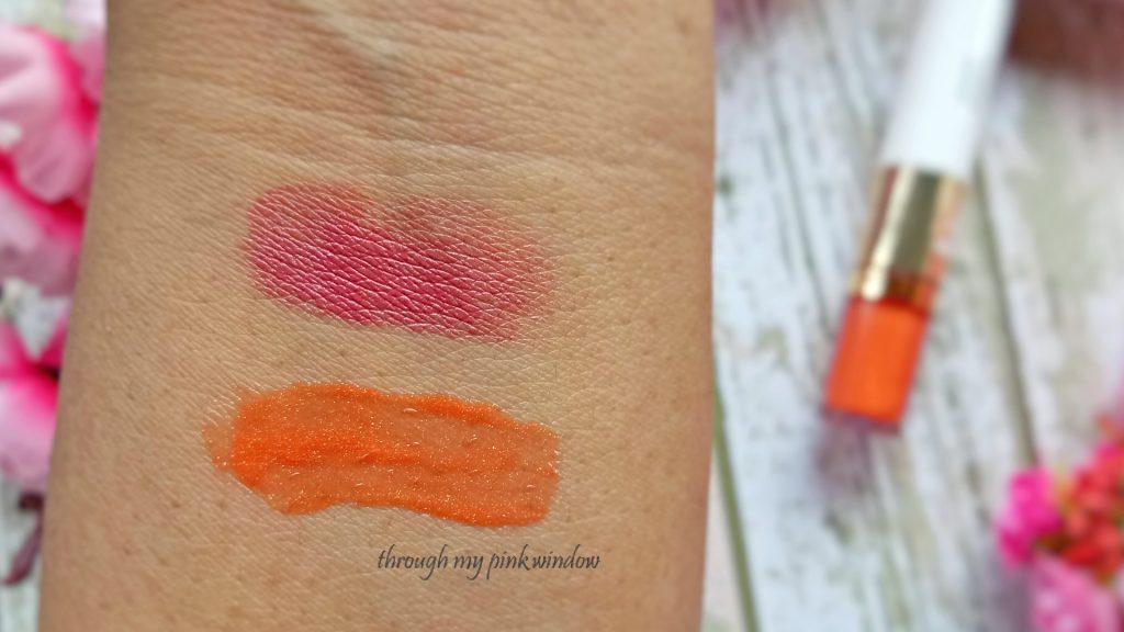 Myglamm Colour Fusion 2 in 1 Plumping Lipstick +Plumping lip gloss in the shade Head over heels Review, Swatch and MOTD