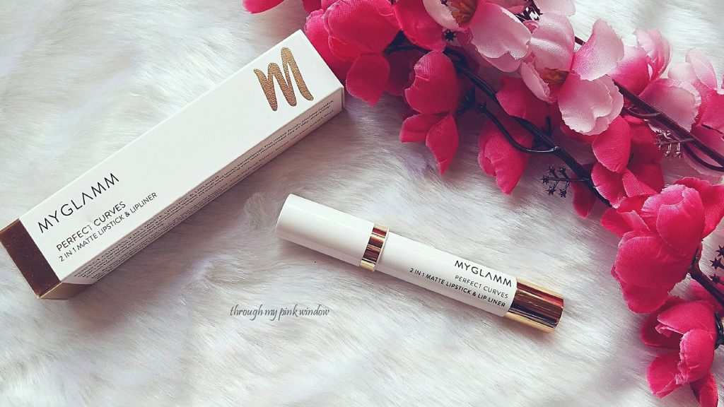 MyGlamm Perfect Curves Lip crayon in Cosmopolitan Review