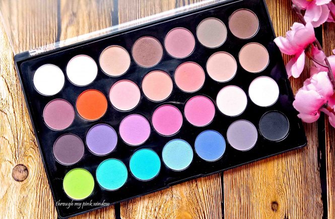 Bhcosmetics Modern Mattes 28 Colors Eyeshadow Palette Review and Swatches