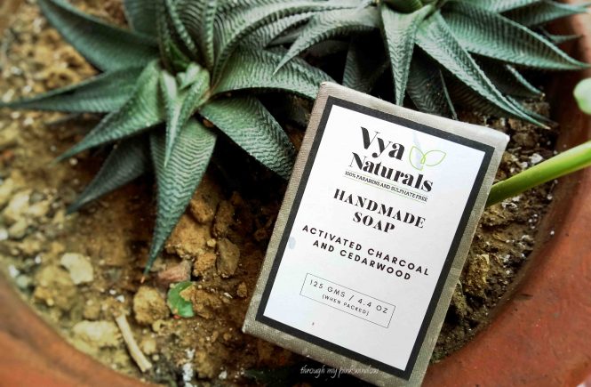 Vya Naturals Activated Charcoal and Cedarwood Soap Review