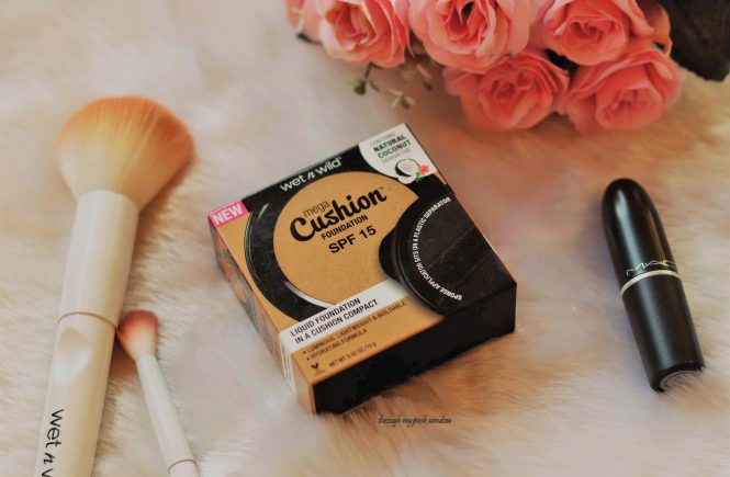 Wet n Wild Mega Cushion foundation in shade 120A Natural Beige Review